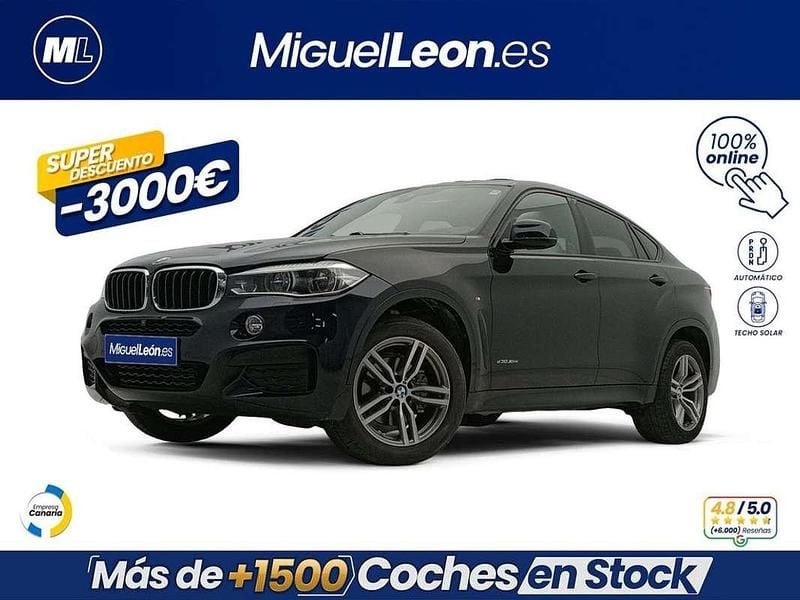 Negro Usado 2019 BMW X6 Performance SUV | 42.985 € (Super precio) - Imagen 1/3