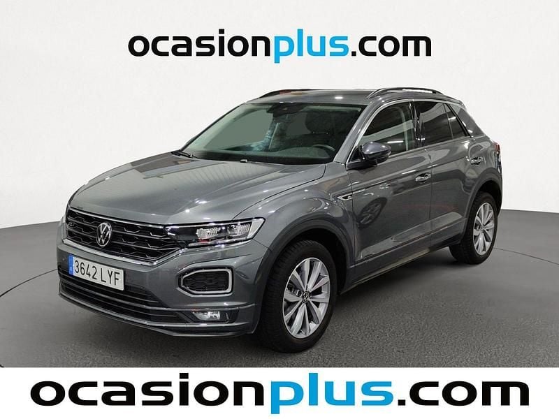 Gris Usado 2022 VW T-Roc Advance SUV | 22.719 € (Precio justo) - Imagen 1/4