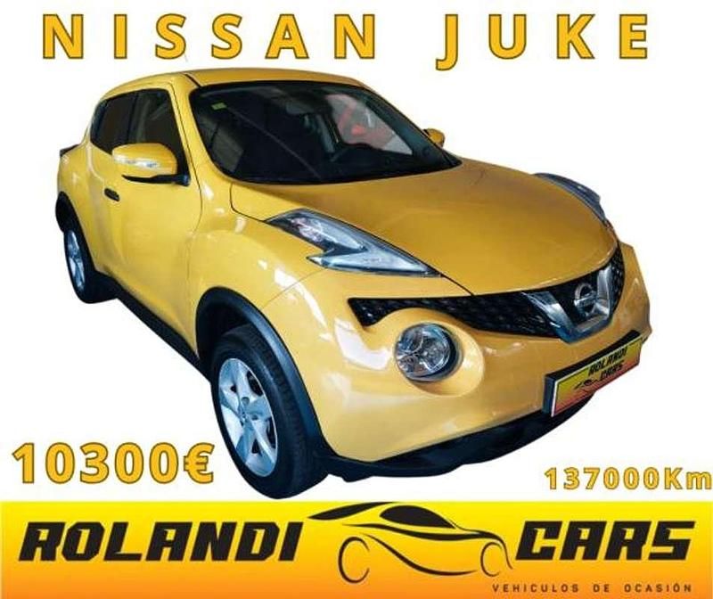 Usado Nissan Juke Visia 94 CV (69 kW) 2016 Amarillo SUV