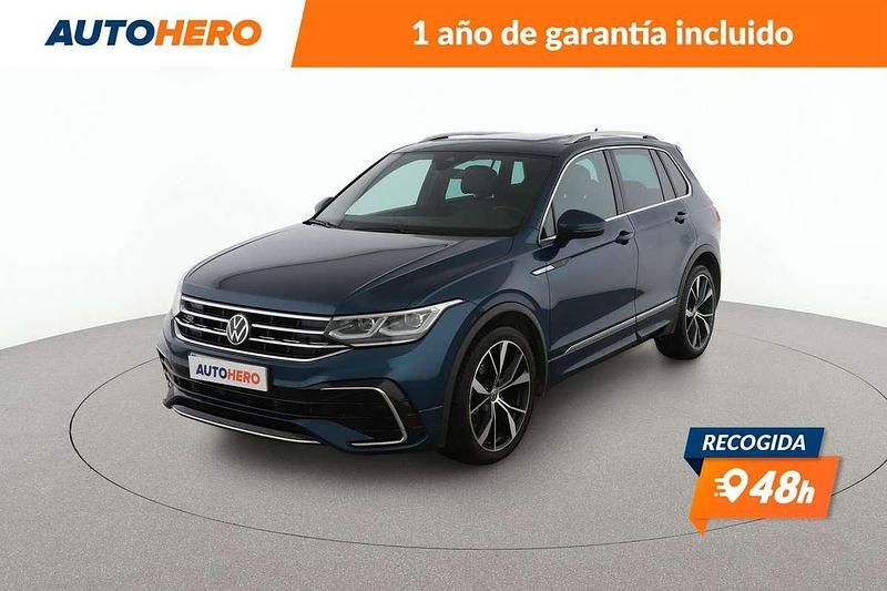 Azul Usado 2021 VW Tiguan R-line SUV | 28.761 € (Precio justo) - Imagen 1/3