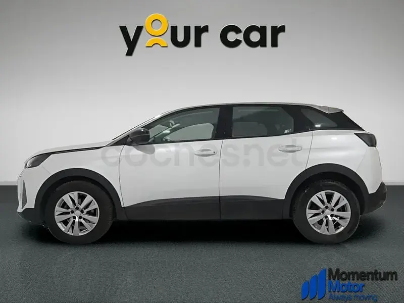 Usado Peugeot 3008 Active 130 CV (95 kW) 2021 Blanco SUV
