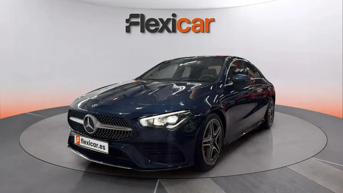 Usado Mercedes CLA220 190 CV (139 kW) 2020 Azul Coupe