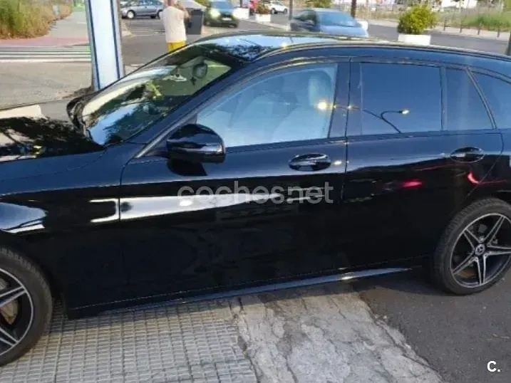 Usado Mercedes C250 Exclusive 204 CV (150 kW) 2017 Negro Familiar