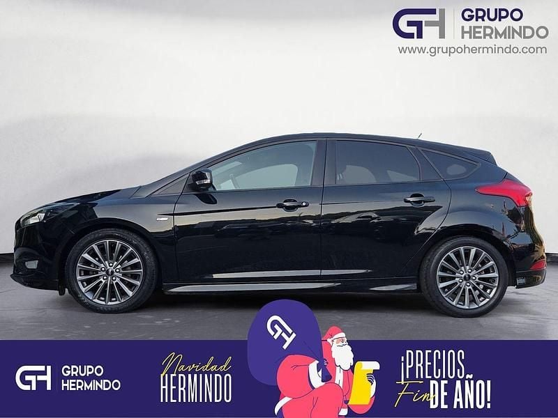 Negro Usado 2018 Ford Focus ST-Line Berlina | 12.885 € (Precio justo) - Imagen 1/4