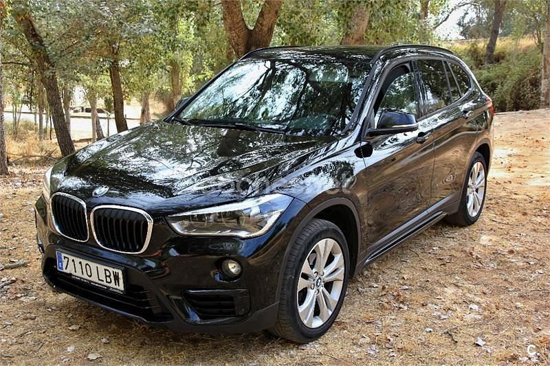 Negro Usado 2016 BMW X1 Sport Line SUV | 17.800 € (Un poco caro) - Imagen 1/4
