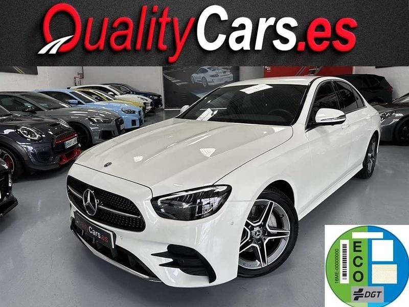 Usado Mercedes E200 197 CV (144 kW) 2021 Blanco Berlina