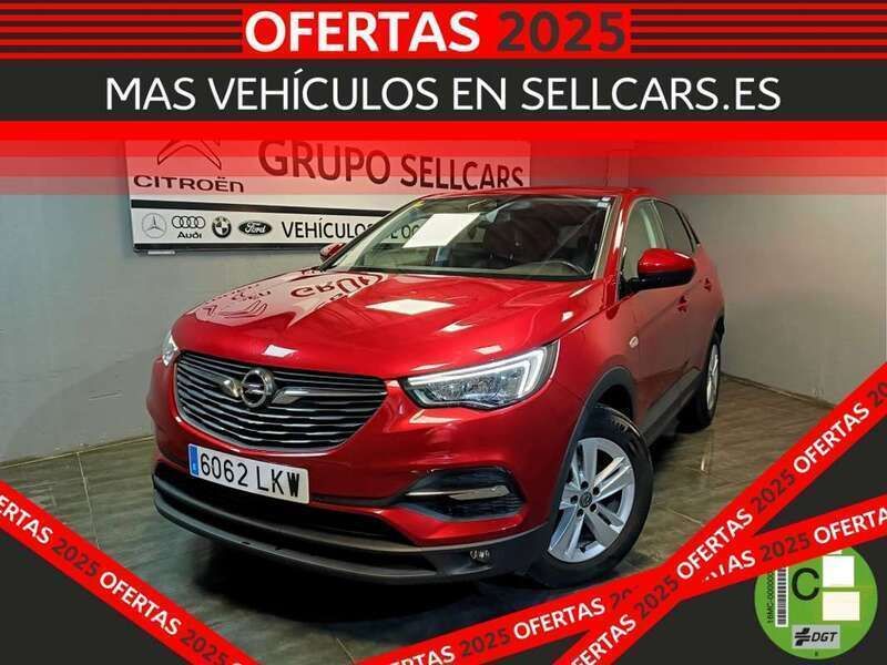 Rojo Usado 2020 Opel Grandland X Selective SUV | 14.890 € (Precio justo) - Imagen 1/4