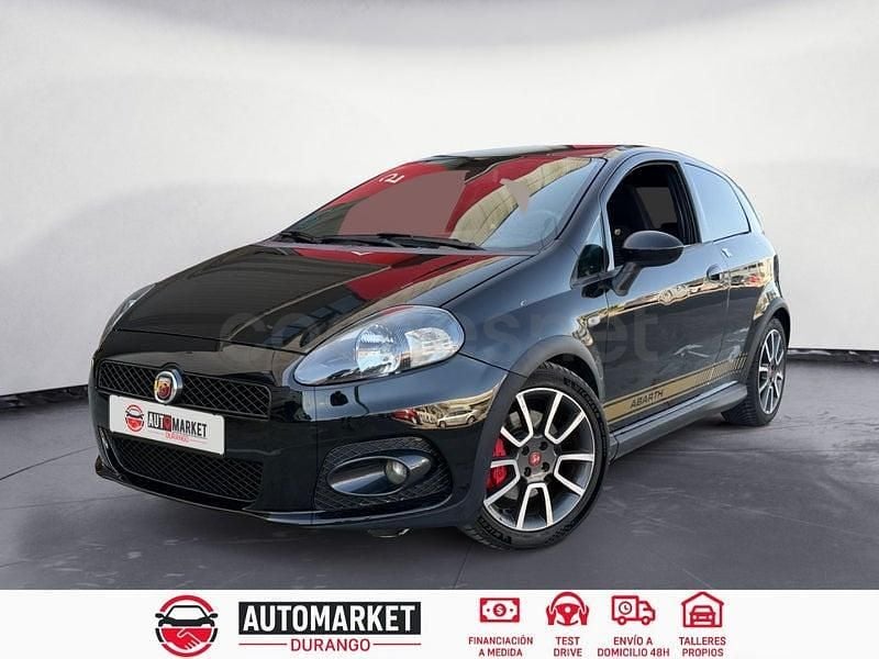 Usado Abarth Grande Punto 155 CV (114 kW) 2010 Negro Utilitario