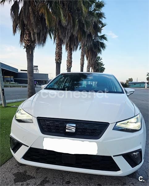 Brugt Seat Ibiza Style 95 HK (69 kW) 2022 Hvid Hatchback