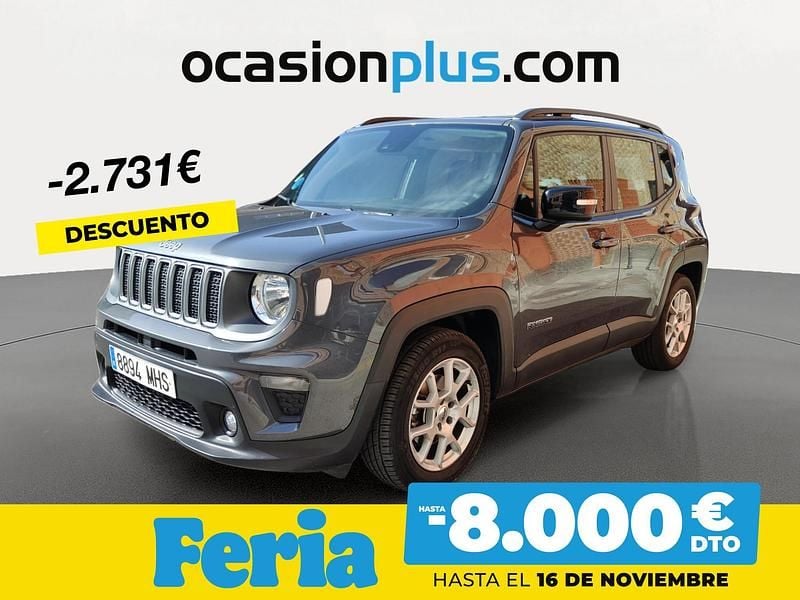 Gris Usado 2023 Jeep Renegade Limited SUV | 18.390 € (Precio justo) - Imagen 1/4
