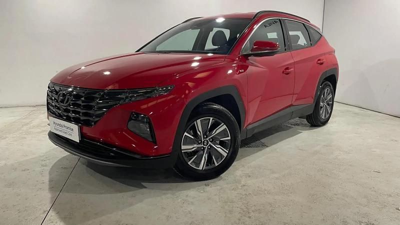Rojo Usado 2021 Hyundai Tucson SUV | 24.990 € (Precio justo) - Imagen 1/4