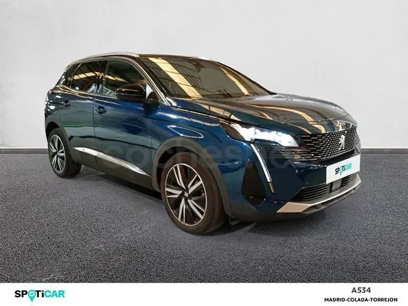 Usado Peugeot 3008 GT 130 CV (95 kW) 2022 Azul SUV