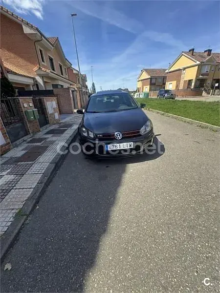 Usado VW Golf VI GTI 210 CV (154 kW) 2009 Negro Utilitario