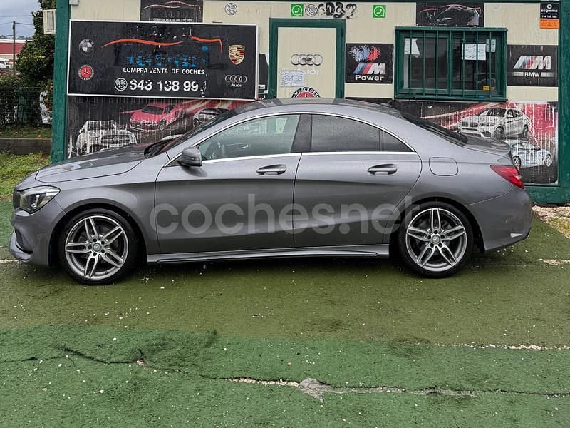 Usado Mercedes CLA200 136 CV (100 kW) 2017 Gris / plata Berlina