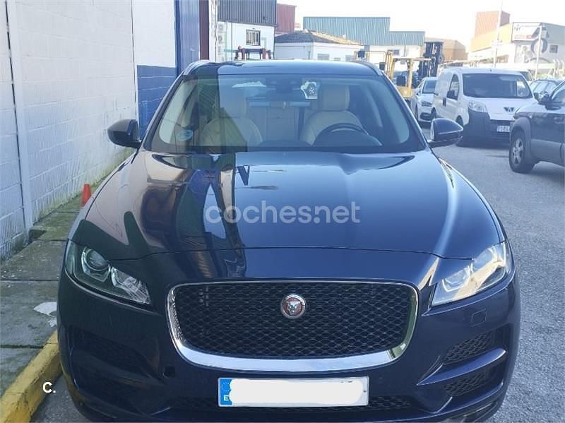 Usado Jaguar F-Pace Pure 180 CV (132 kW) 2018 Azul SUV