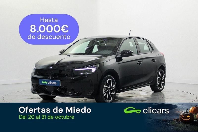 Negro Usado 2024 Opel Corsa S | 14.490 € (Precio justo) - Imagen 1/4