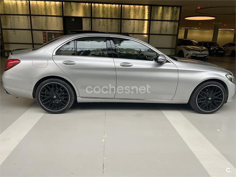 Usado Mercedes C220 170 CV (125 kW) 2018 Gris / plata Berlina