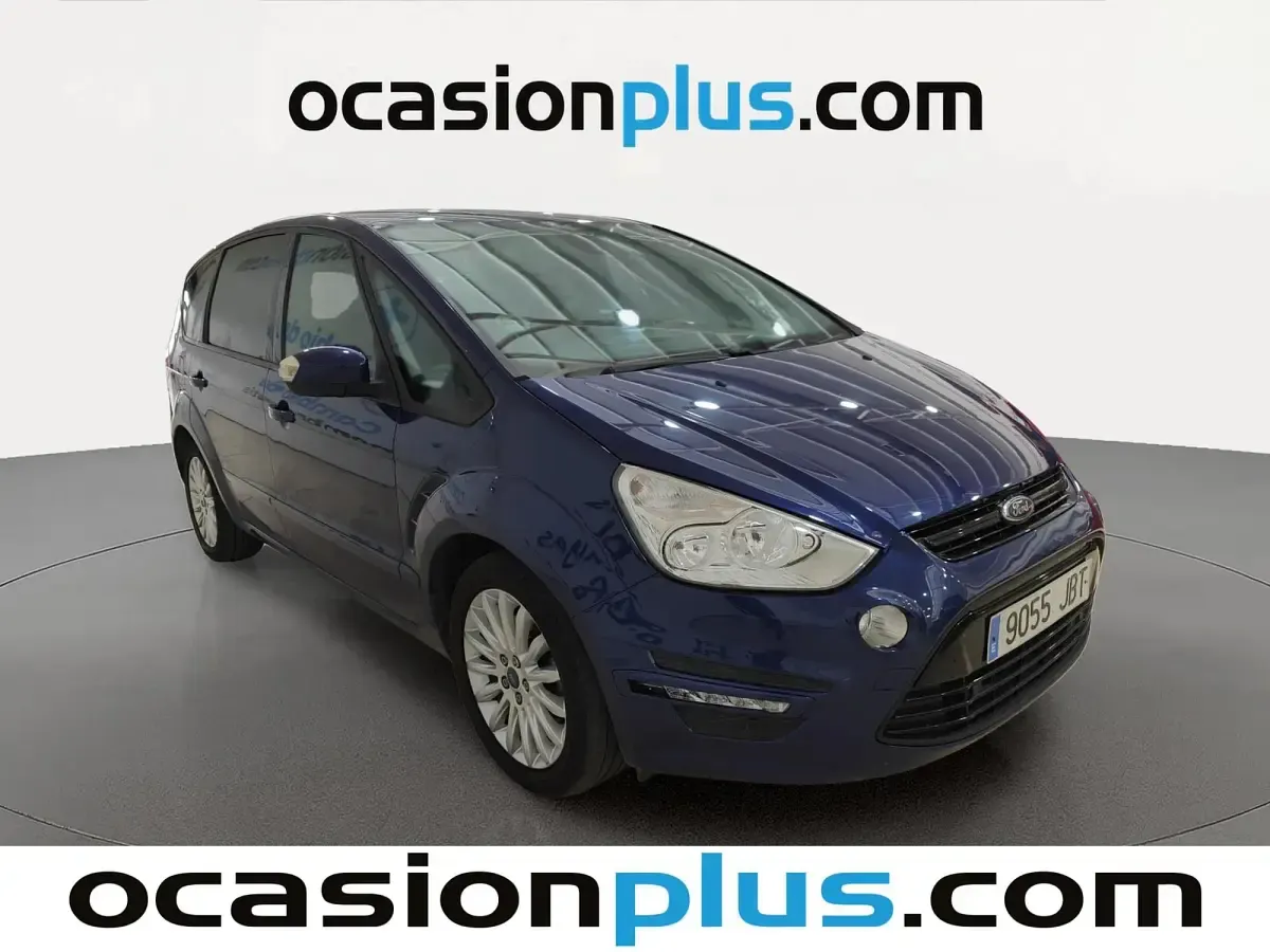 Usado Ford S-MAX Limited 140 CV (102 kW) 2014 Azul Monovolumen