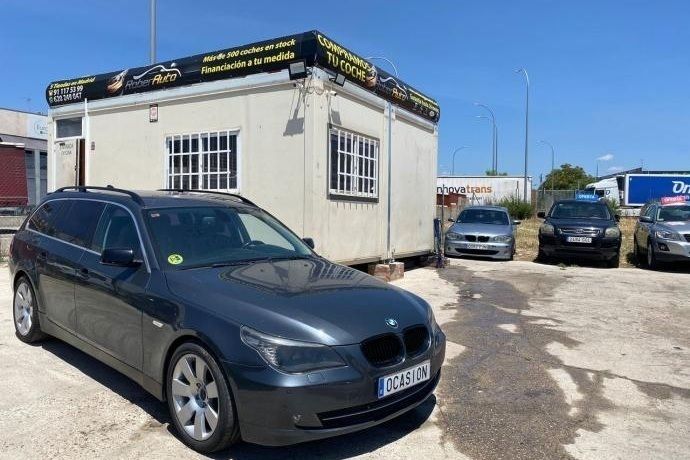 Usado BMW 525 197 CV (144 kW) 2008 Gris Familiar