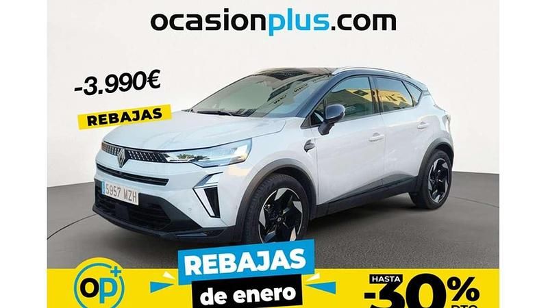 Blanco Usado 2025 Renault Captur Techno SUV | 23.537 € (Precio justo) - Imagen 1/3