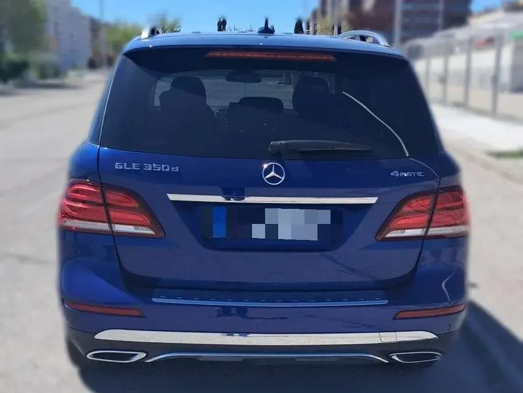 Usado Mercedes GLE350 258 CV (189 kW) 2018 Azul SUV
