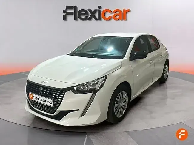 Usado Peugeot 208 Active 100 CV (73 kW) 2022 Blanco Utilitario
