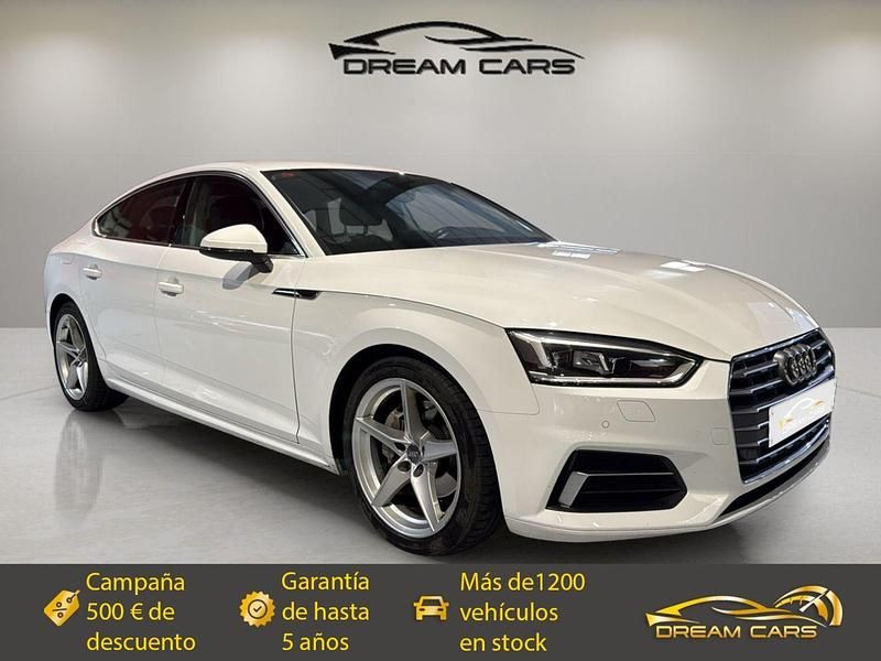 Usado Audi A5 Sport 190 CV (139 kW) 2017 Blanco Berlina