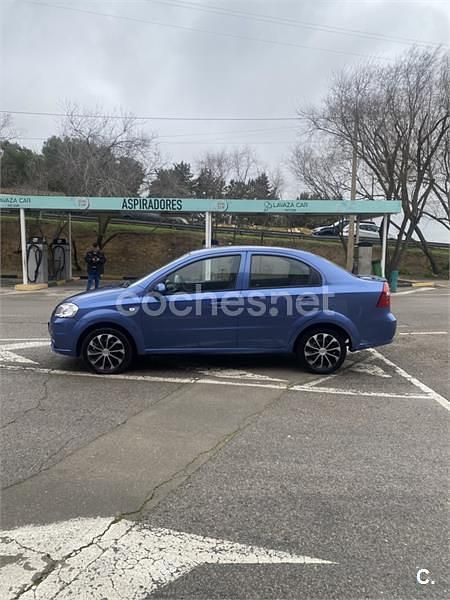 Usado Chevrolet Aveo LT 94 CV (69 kW) 2008 Azul Berlina