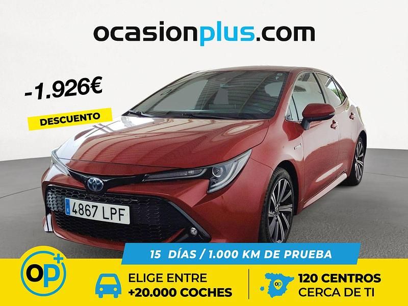 Usado Toyota Corolla Style 180 CV (132 kW) 2021 Rojo Berlina
