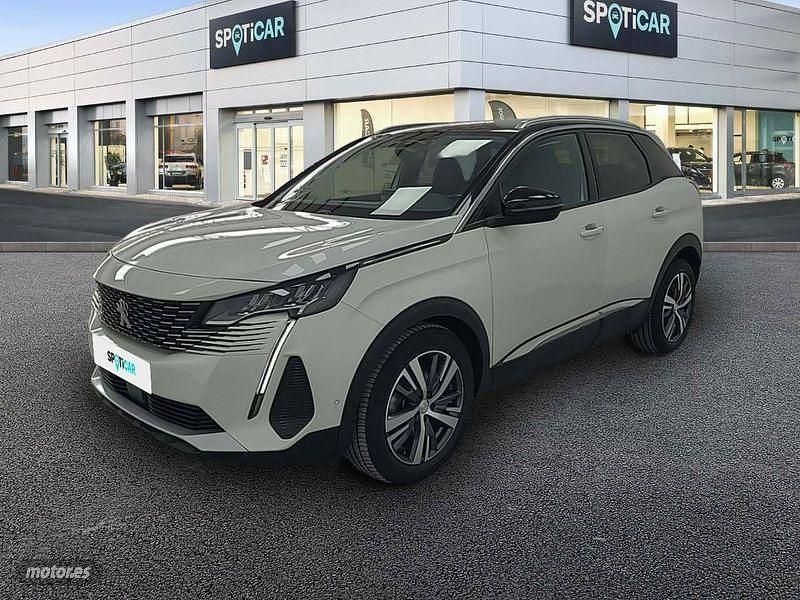 Azul Usado 2021 Peugeot 3008 Allure SUV | 19.990 € (Precio justo) - Imagen 1/4