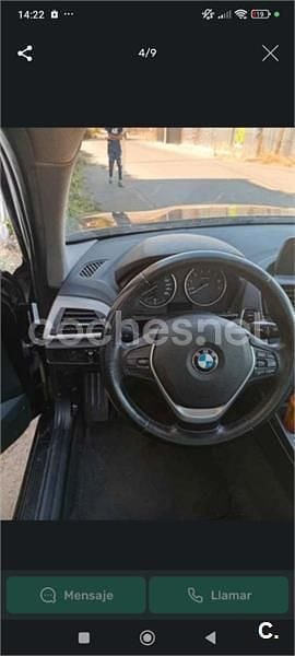 Usado BMW 116 M Sport 136 CV (100 kW) 2014 Negro Utilitario