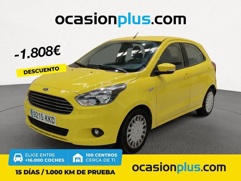 Amarillo Usado 2018 Ford Ka Utilitario | 8890 € (Precio justo) - Imagen 1/4