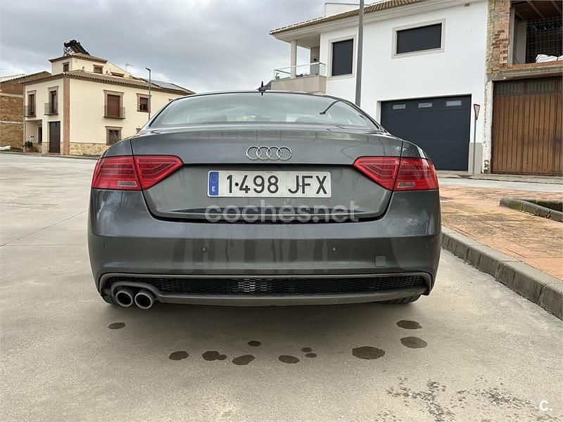 Usado Audi A5 S-Line 190 CV (139 kW) 2015 Gris / plata Coupe