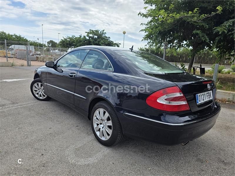Usado Mercedes CLK200 Elegance 163 CV (119 kW) 2006 Azul Coupe