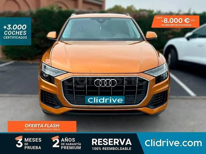 Usado Audi Q8 Premium 286 CV (210 kW) 2019 Naranja SUV