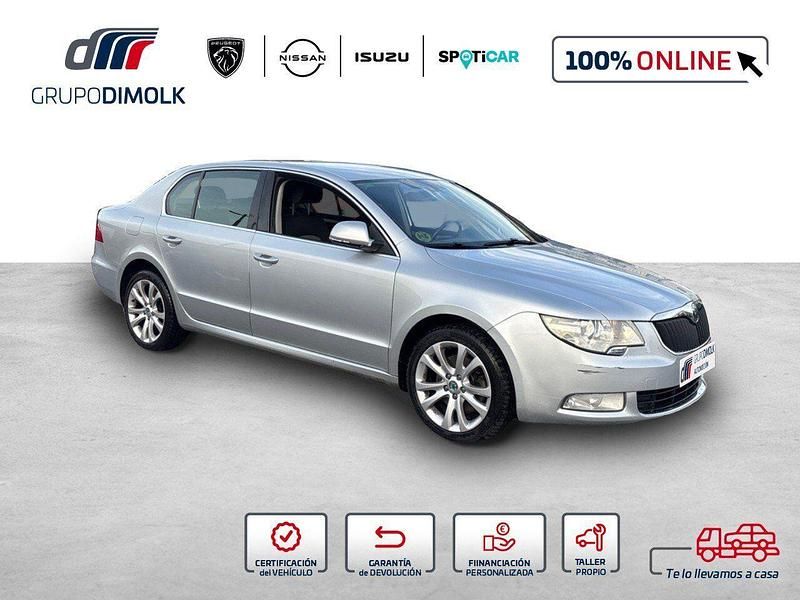 Usado Skoda Superb Ambition 170 CV (125 kW) 2013 Gris Berlina