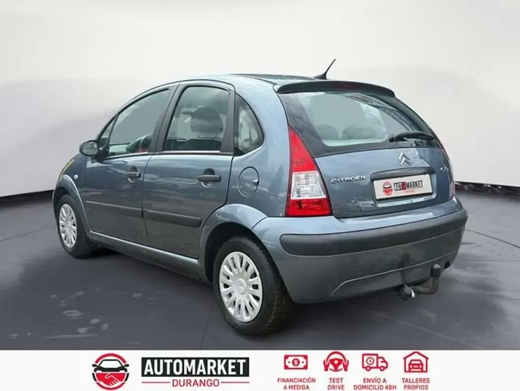 Usado Citroën C3 90 CV (66 kW) 2007 Azul Utilitario