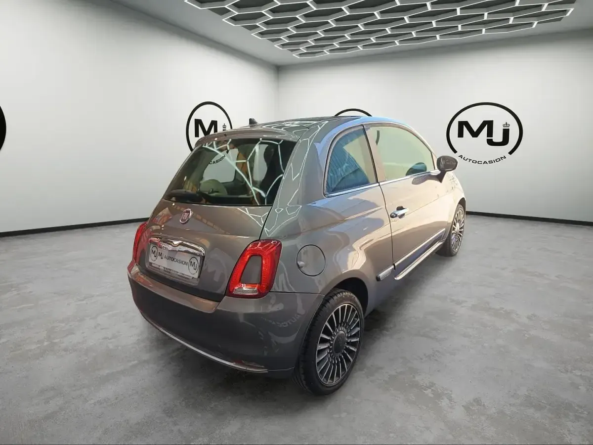 Usado Fiat 500 Lounge 69 CV (50 kW) 2016 Gris Utilitario