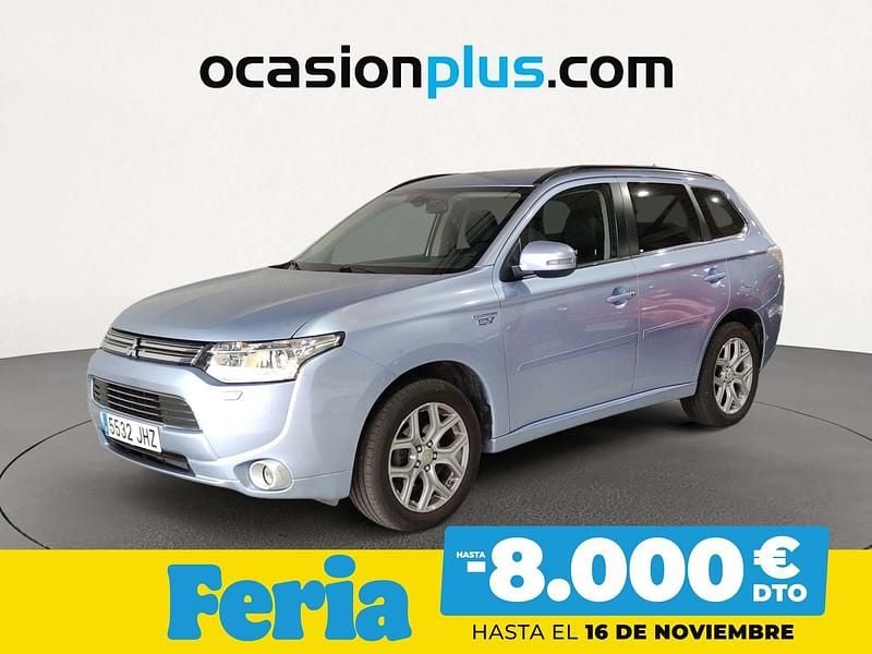 Azul Usado 2015 Mitsubishi Outlander P-HEV Motion SUV | 14.850 € (Precio justo) - Imagen 1/4