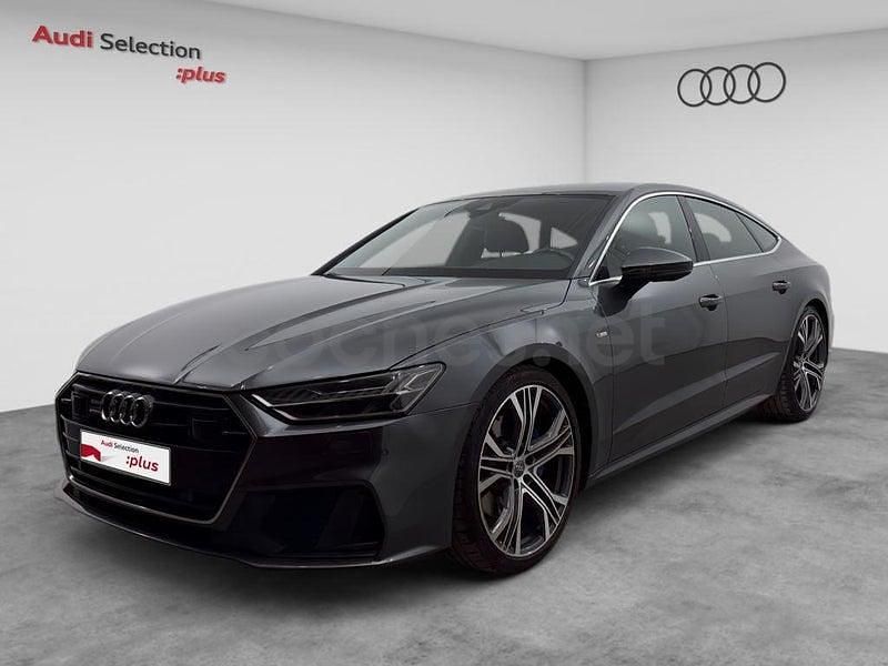 Usado Audi A7 Ambiente 286 CV (210 kW) 2019 Gris / plata Berlina