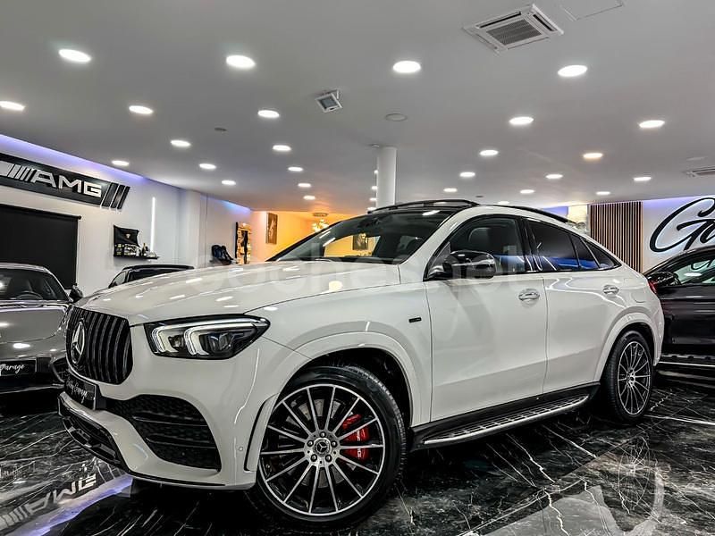 Usado Mercedes GLE350 320 CV (235 kW) 2021 Blanco Coupe