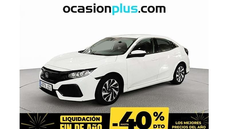 Blanco Usado 2017 Honda Civic Comfort Utilitario | 13.982 € (Precio justo) - Imagen 1/4