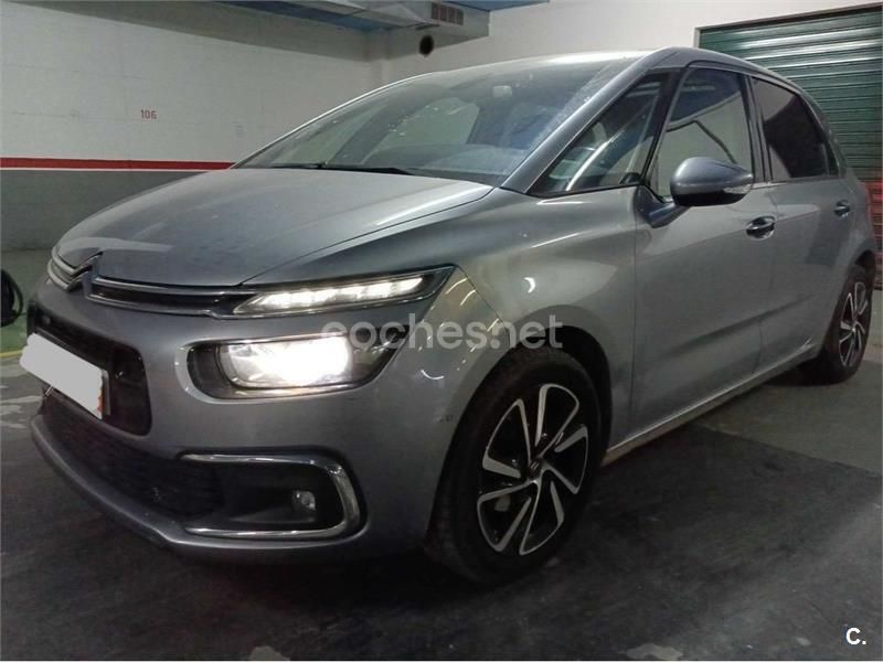 Gris / plata Usado 2017 Citroën C4 Picasso PureTech Monovolumen | 8900 € (Super precio) - Imagen 1/4