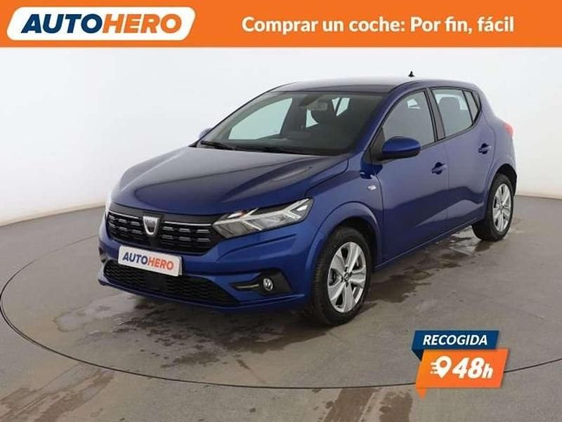 Azul Usado 2022 Dacia Sandero Comfort Utilitario | 12.666 € (Buen precio) - Imagen 1/3