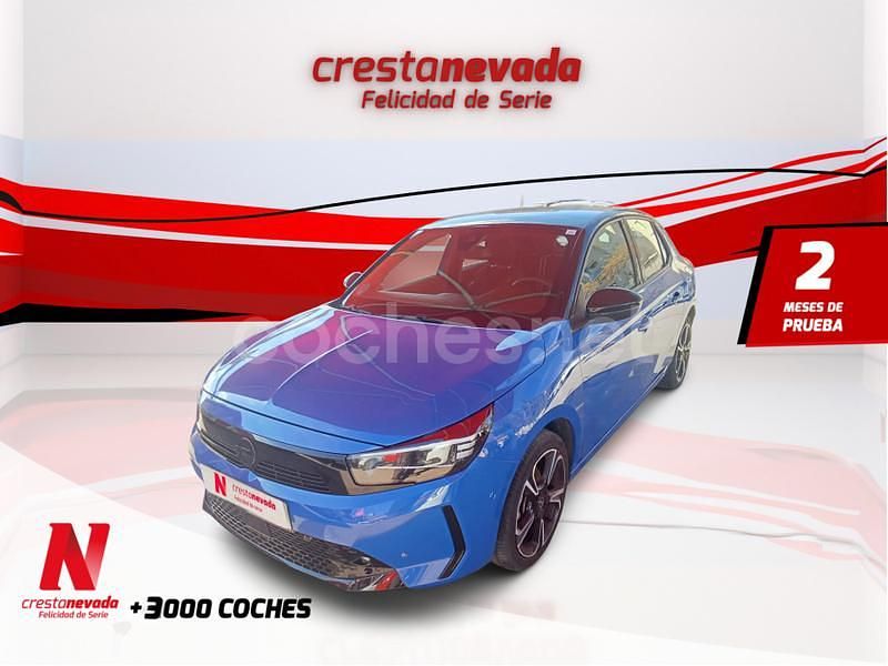 Azul Usado 2024 Opel Corsa Berlina | 14.290 € (Precio justo) - Imagen 1/4
