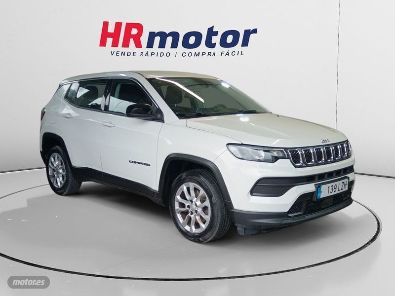 Blanco Usado 2022 Jeep Compass Longitude SUV | 21.740 € (Precio justo) - Imagen 1/4