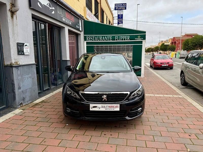 Usado Peugeot 308 Allure 130 CV (95 kW) 2021 Negro Berlina