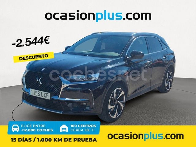 Negro Usado 2022 DS Automobiles DS7 Crossback Rivoli SUV | 27.990 € (Precio justo) - Imagen 1/4