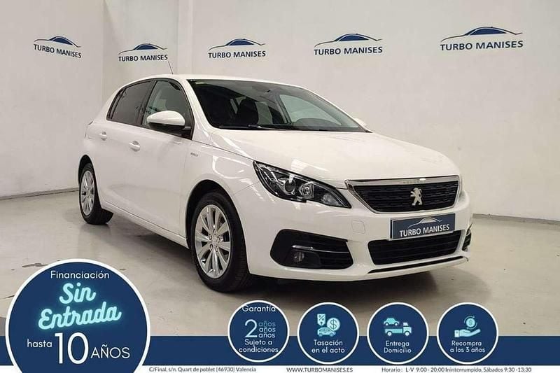 Blanco Usado 2020 Peugeot 308 Style Utilitario | 11.990 € (Precio justo) - Imagen 1/4