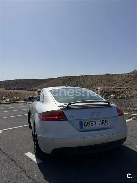 Usado Audi TT 200 CV (147 kW) 2009 Gris / plata Coupe